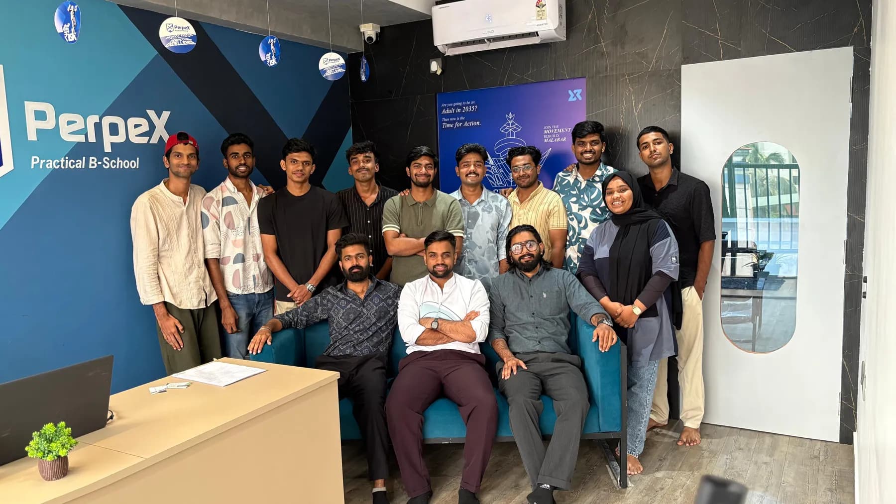 A PerpeX BYOB cohort at the Kozhikode campus