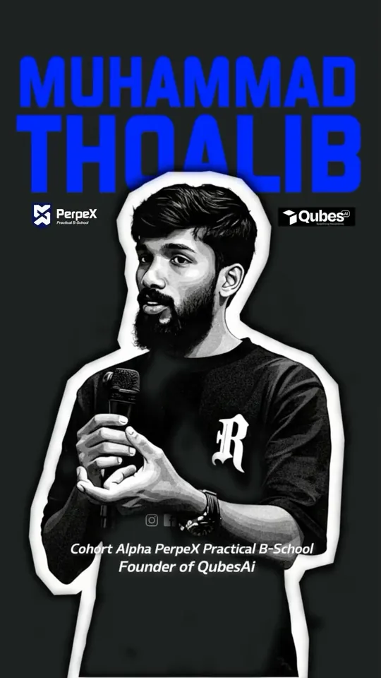 Muhammad Thoalib, Cohort Alpha · Founder, Qubes AI: PerpeX BYOB student video